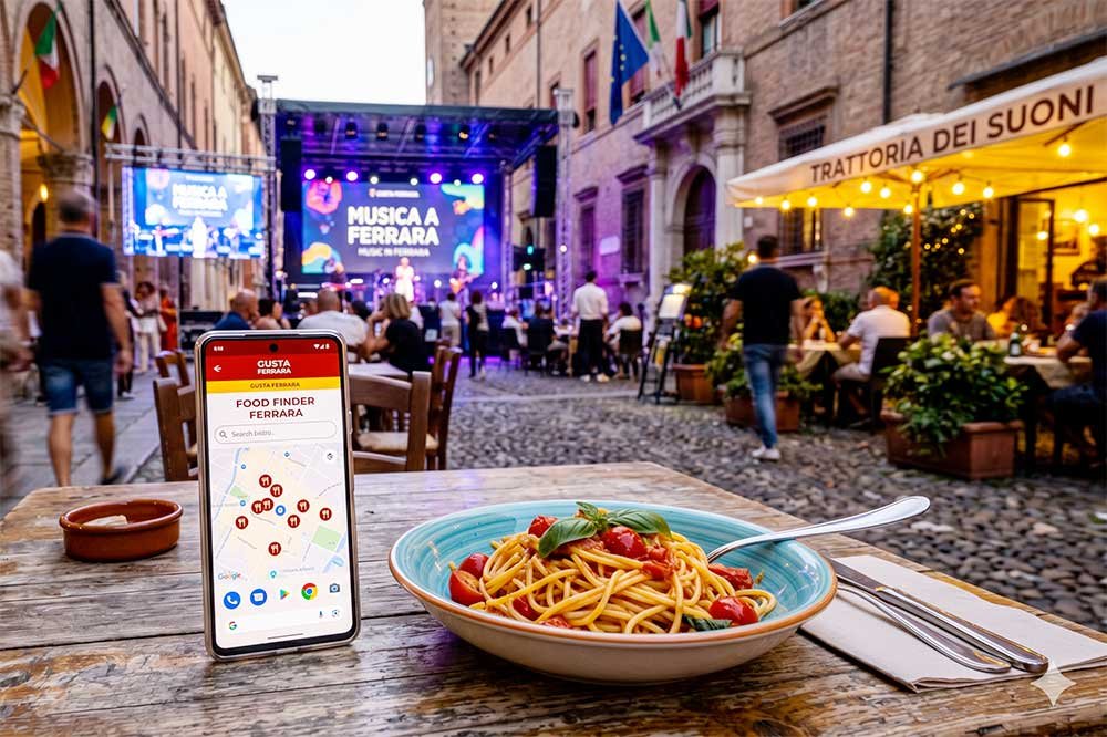 Musica per le tue orecchie, delizie per il tuo palato: Ferrara Summer Festival conGiro e Mangio
